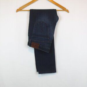 Paige Lennox Russ Dark Blue Straight Jeans